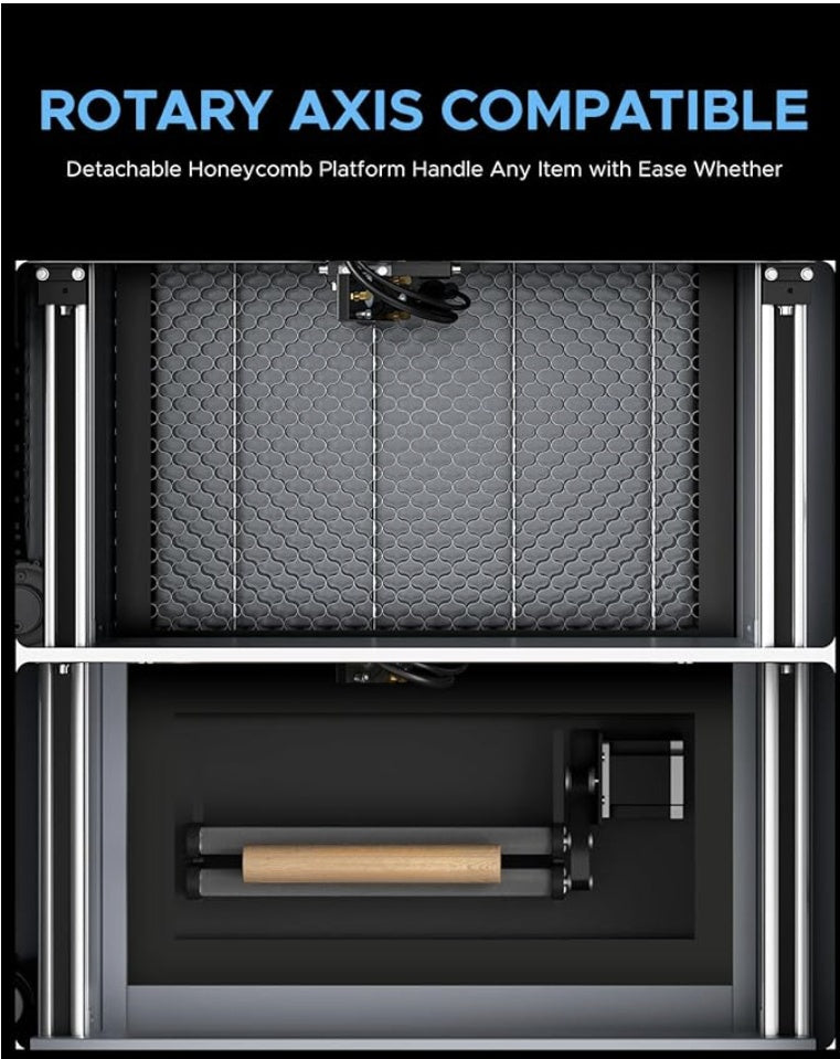 Laser cutter, 8"x12" 40W laser cutter