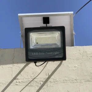 LED Solar floodlight with external Panel 60W